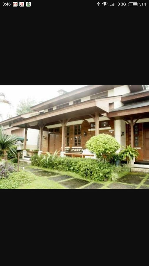 Vila Kota Bunga Private Pool Puncak Exterior foto