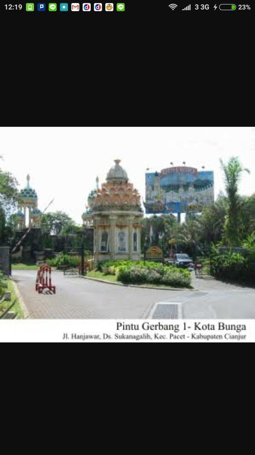 Vila Kota Bunga Private Pool Puncak Exterior foto